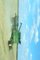Harvesting Canola Canada 2012