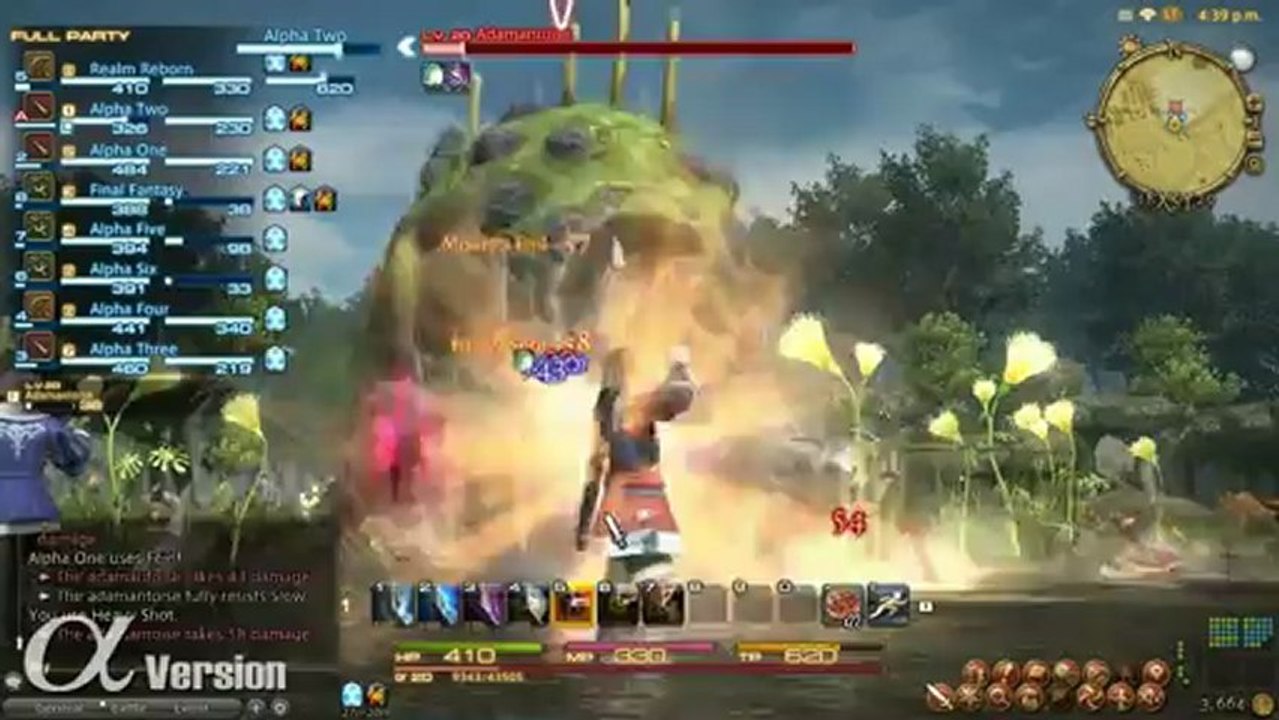 FINAL FANTASY XIV : A Realm Reborn - Quêtes et combats