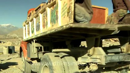 Construction of Houses at Choglamsar,  Ladakh