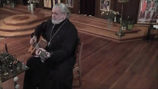 Father Vojislav Bilbija - Spiritual support for Serbs at barricades in Northern Kosovo