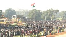 Republic day flag hoisting