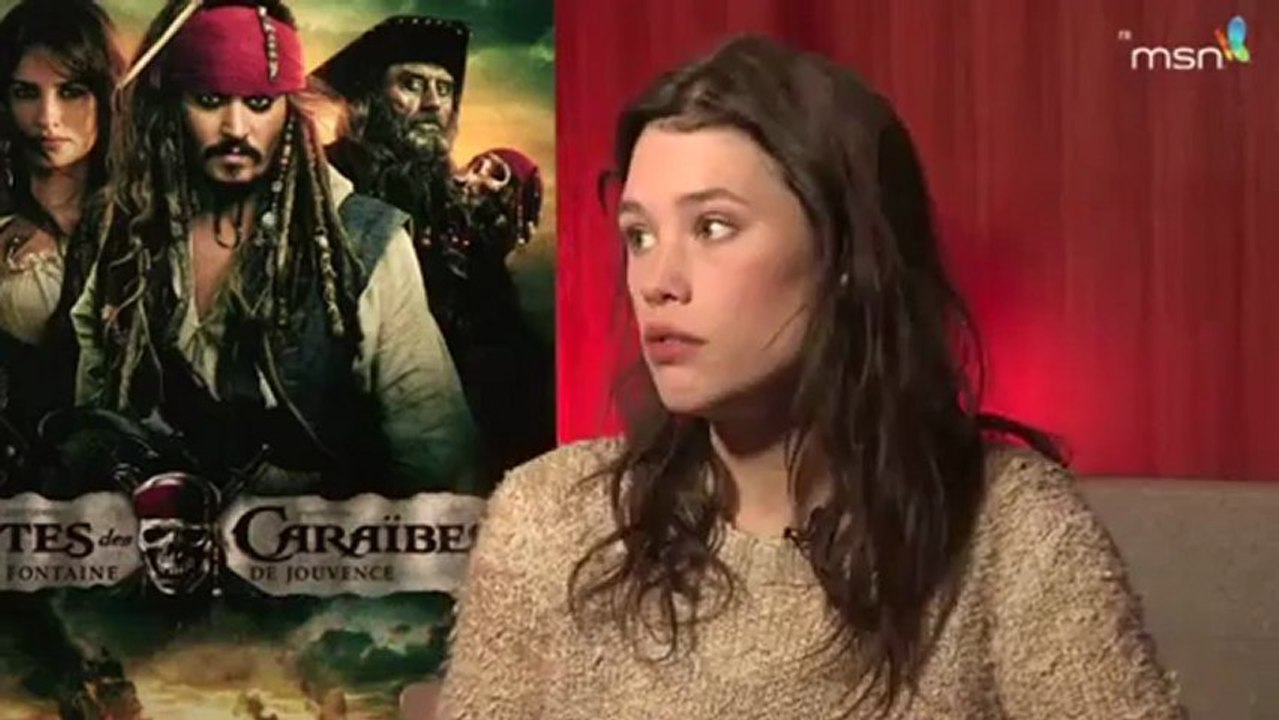 Pirates des Caraïbes, la Fontaine de Jouvence : Astrid Berges-Fribey, sirène française