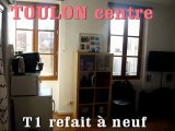 Vente appartement T1 renove Dans le centre de Toulon 83000 Var - Ideal placement locatif