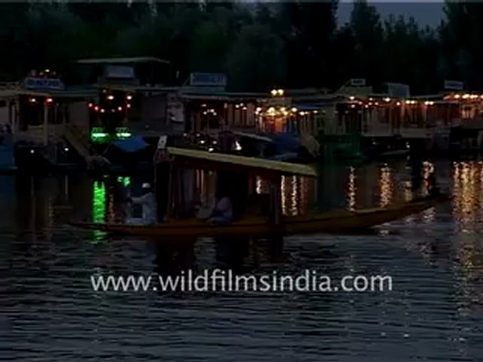 Dal lake at Night