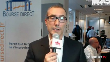 20/12 : Les Experts de Bourse Direct dans l'émission "Duplex Bourse" sur Décideurs TV