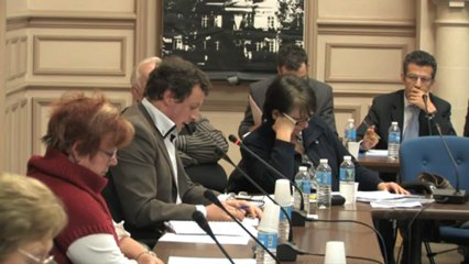 Conseil municipal du 17 décembre 2012
