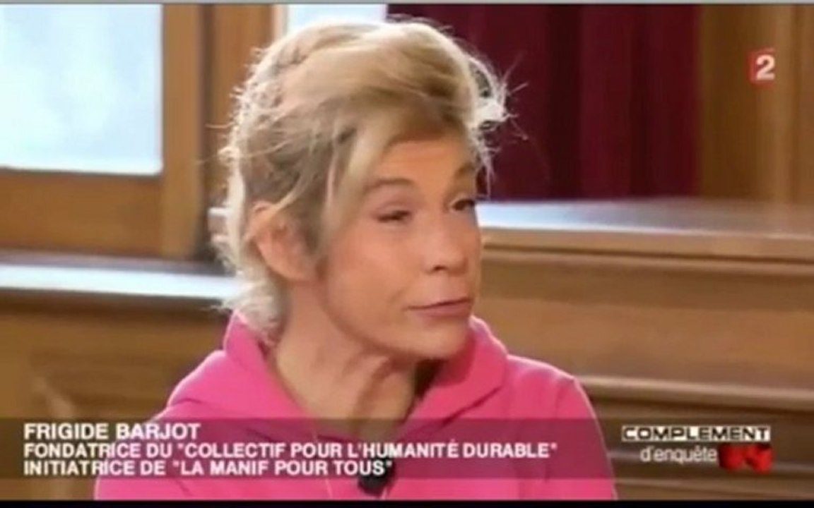 01/12/12 Frigide Barjot est l'invitée de Benoît Duquesne en mairie de Paris 19ème arrondissement - La Manif Pour Tous