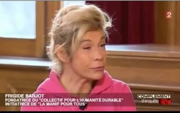 01/12/12 Frigide Barjot est l'invitée de Benoît Duquesne en mairie de Paris 19ème arrondissement - La Manif Pour Tous