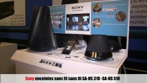 Enceinte WiFi SA-NS 310 et SA-NS 510 - Sony