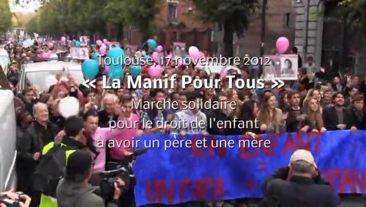 17/11/12 Manif à Toulouse - La Manif Pour Tous