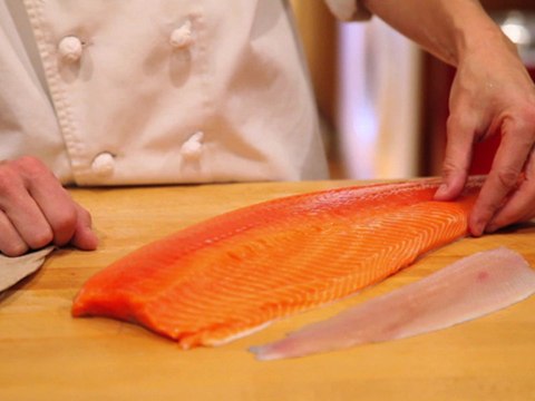 How to remove pin bones from fish