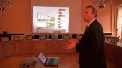 Le projet d'aménagement de la place de l'Arquebuse à Auxerre en video