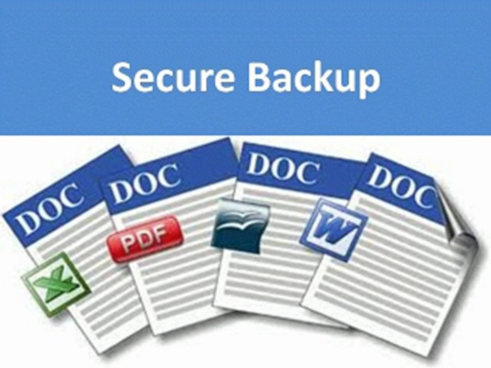 Online Backup for your photos, music, emails, videos, documents & more!