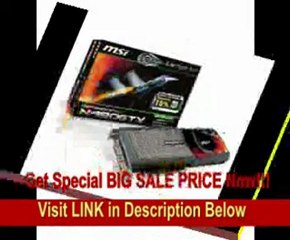 MSI 1536 MB GDDR5 NVIDIA GF100 Graphics Card N480GTX-M2D15