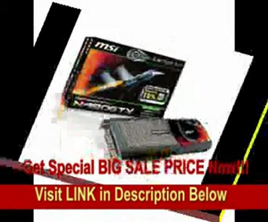 MSI 1536 MB GDDR5 NVIDIA GF100 Graphics Card N480GTX-M2D15