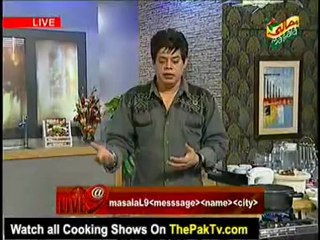 Live At 9 With Chef Gulzar - 20th December 2012 - Part 1
