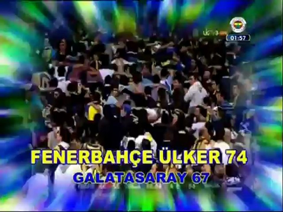 19 Aralık 2012 Fenerbahçe Ülker 74-67 Galatasaray Medical Park FBTV Klibi
