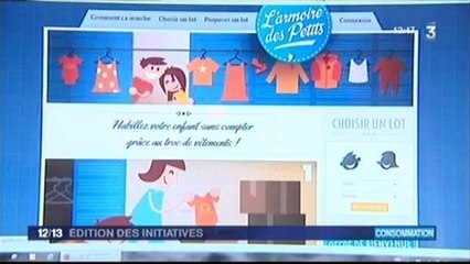 L'Armoire des Petits - Troc de vêtements enfants vu sur France 3