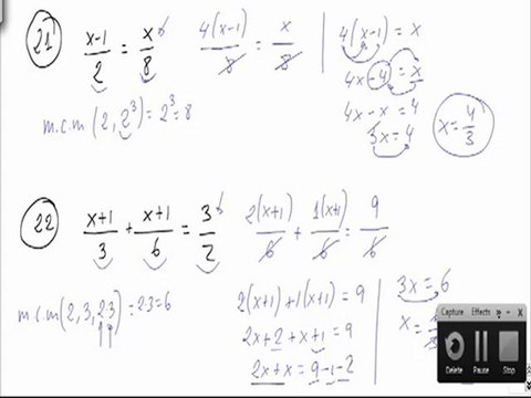 Problemas resueltos de ecuaciones de primer grado problema 8