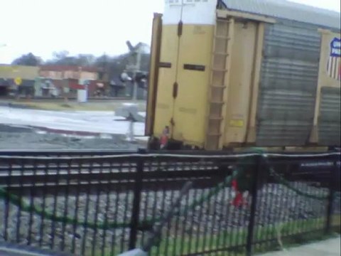 Norfolk Southern autorack northwest through Austell Ga.