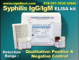 SYPHILIS IgG IgM ELISA kit