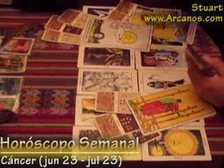 Horoscopo Cancer 21 al 27 de junio 2009 - Tarot