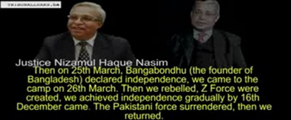 Judge Nasim designs Prosecution witness testimony to fit into his pre-prepared judgment 13 Sep - YouTube