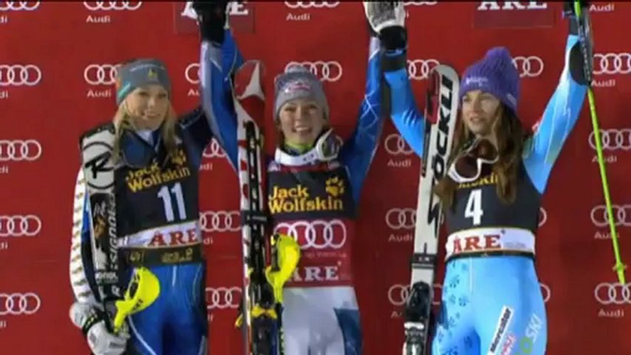 Ski alpin: 1. Weltcup-Sieg mit 17 Jahren! Shiffrin auf und davon