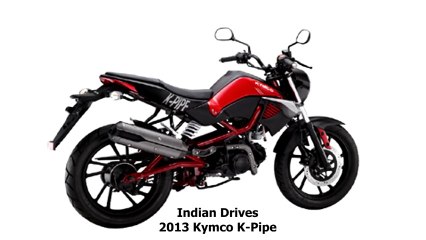 2013 KYMCO K Pipe : Walk around