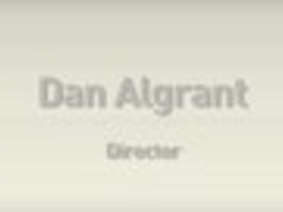 Daniel Algrant Interview