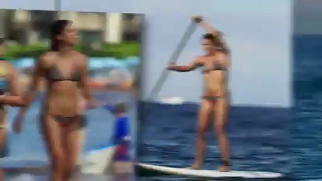 Alex Morgan en bikini à Maui