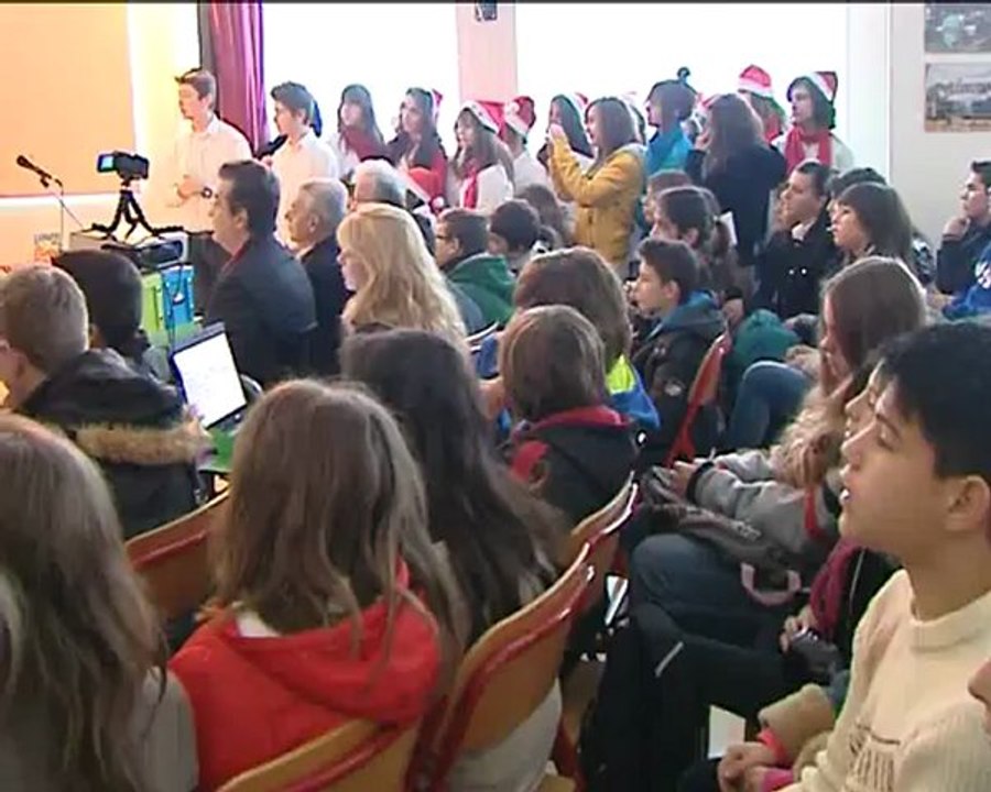 Η χριστουγεννιάτικη γιορτή στο 7ο γυμνάσιο Λαμίας