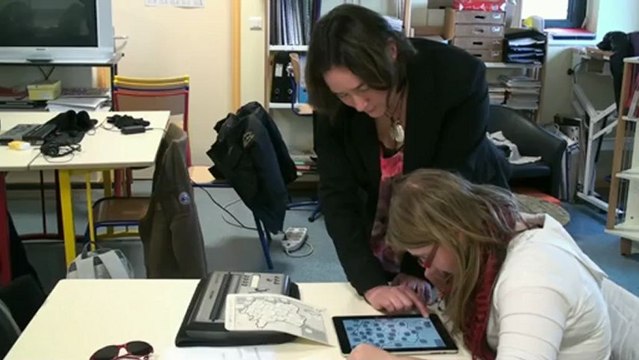 Utiliser une tablette numérique avec des élèves déficients visuels