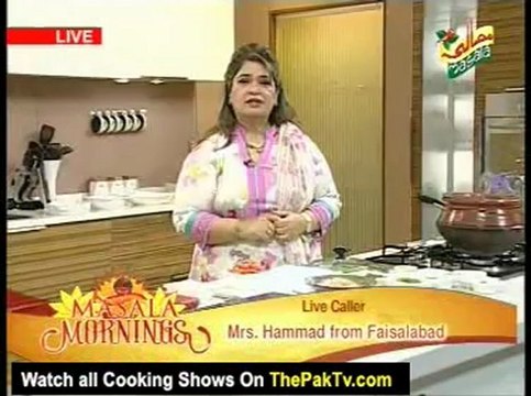 Masala Mornings with Shireen Anwar - 21st December 2012 - Part 2