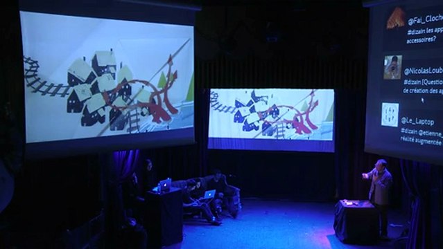 Etienne Mineur (Les Éditions Volumiques), soirée *di*/zaïn #3 : Écriture(s), 4 décembre 2012