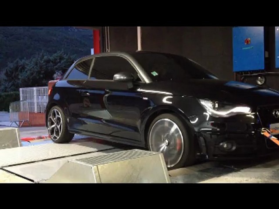 ::: O2programmation ::: Audi A1 1.2L TSI 86 @ 130cv  Reprogrammation Moteur sur Banc de Puissance Cartec Marseille 13