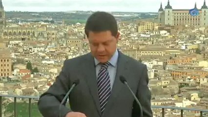 Emiliano García-Page acusa a Rajoy de estar "fabricando un estado de ansiedad y malestar"