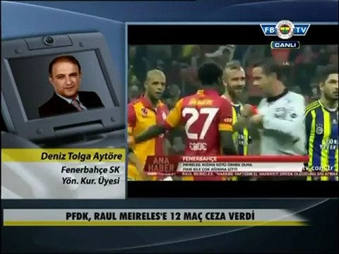20 Aralık 2012 Raul Meireles Açıklaması ve Deniz Tolga Aytöre Telefon Bağlantısı