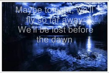 Evanescence: Before the Dawn (lyrics)