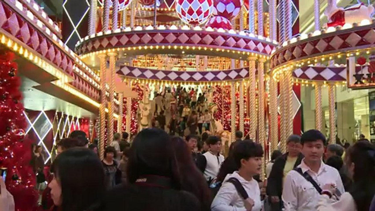 Flashes navideños en Hong Kong