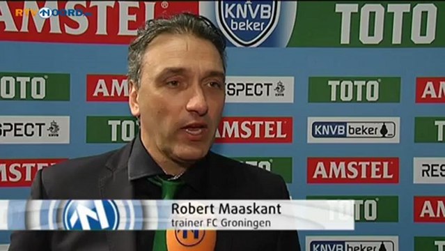 FC Groningen uitgeschakeld door Ajax in strijd om KNVB-beker - RTV Noord