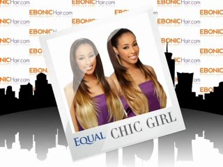 Equal Drawstring Ombre Color FUTURA Synthetic FullCap Wig Chic Girl
