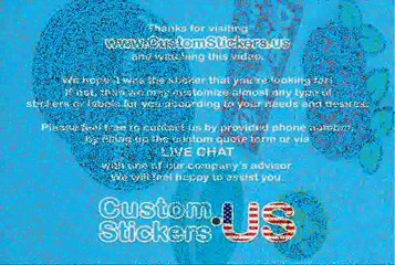 Custom Clear Stickers, Clear sticker