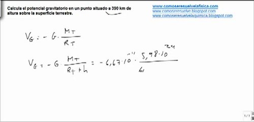 Fisica energia potencial gravitatoria conociendo la altura