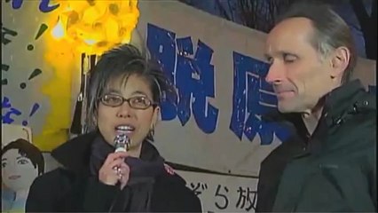 Christophe Elain USTREAM TV Campement antinucléaire à Tokyo - 21 décembre 2012