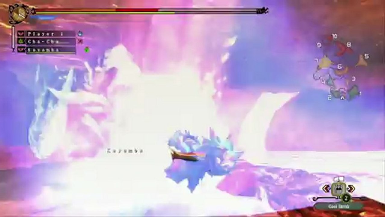 CGR Trailers - MONSTER HUNTER 3 ULTIMATE Brachydios Wii U Gameplay Video