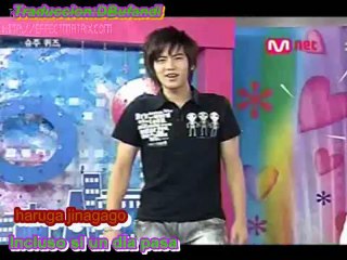 060830 Sukira Kyu Hyun canta Nayeosseumyuhn (Si fuera yo)