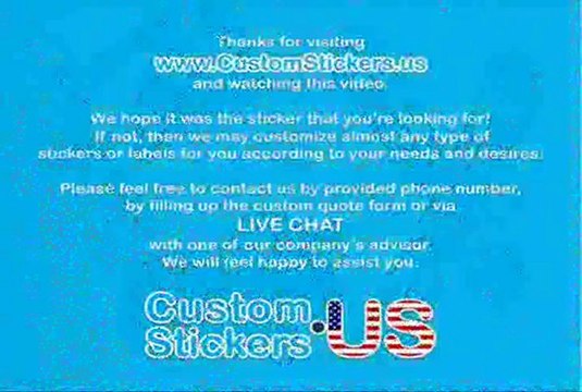 Custom Auto Stickers, Auto Custom Stickers