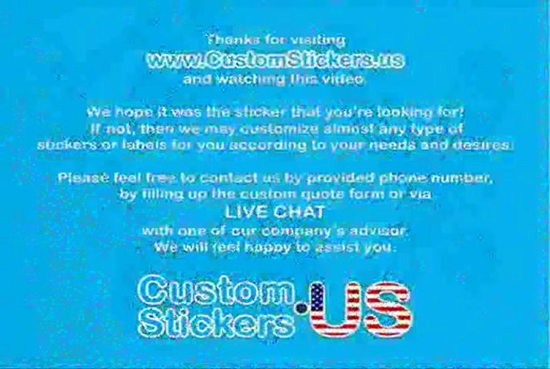 Custom Auto Stickers, Auto Custom Stickers