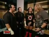 Hardy Boyz CM Punk & Edge Backstage @ ECW 2007